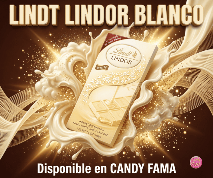 Barra chocolate lindor blanco